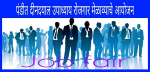 दीनदयाल उपाध्याय रोजगार मेळाव्याचे आयोजन