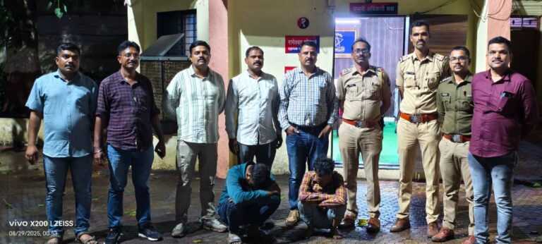 अवैधरीत्या अंमली पदार्थ गांजा विक्री करण्याचे उद्देशाने बाळगुन असलेल्या इसमांवर एनडीपीएस अॅक्ट अन्वये कारवाई करुन ०२ आरोपी अटक