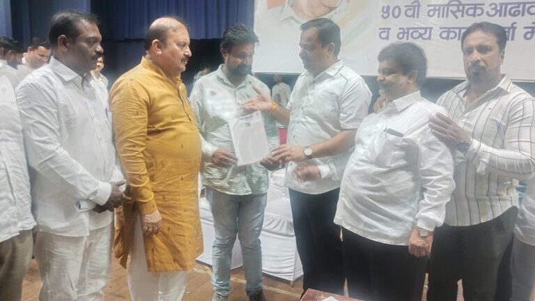 राष्ट्रवादी शरदचंद्र पवार पक्षाच्या पुणे कॅन्टोन्मेंट सरचिटणीस पदी शंकर बिराजदार यांची नियुक्ती,