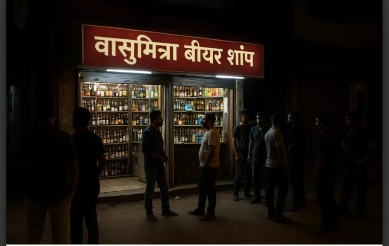 जळगाव MIDC परिसरात बिअर शॉपीच्या नावाखाली अवैध दारू विक्रीला ऊत!  पोलिसांच्या हप्तेगिरीमुळे हवेत धंदे पुन्हा सुरू,?