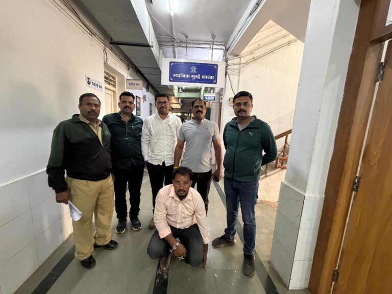 आर. सी. बाफना ज्वेलर्स’मधील सोन्याची साखळी चोर-तेलंगणा राज्यातून जेरबंद