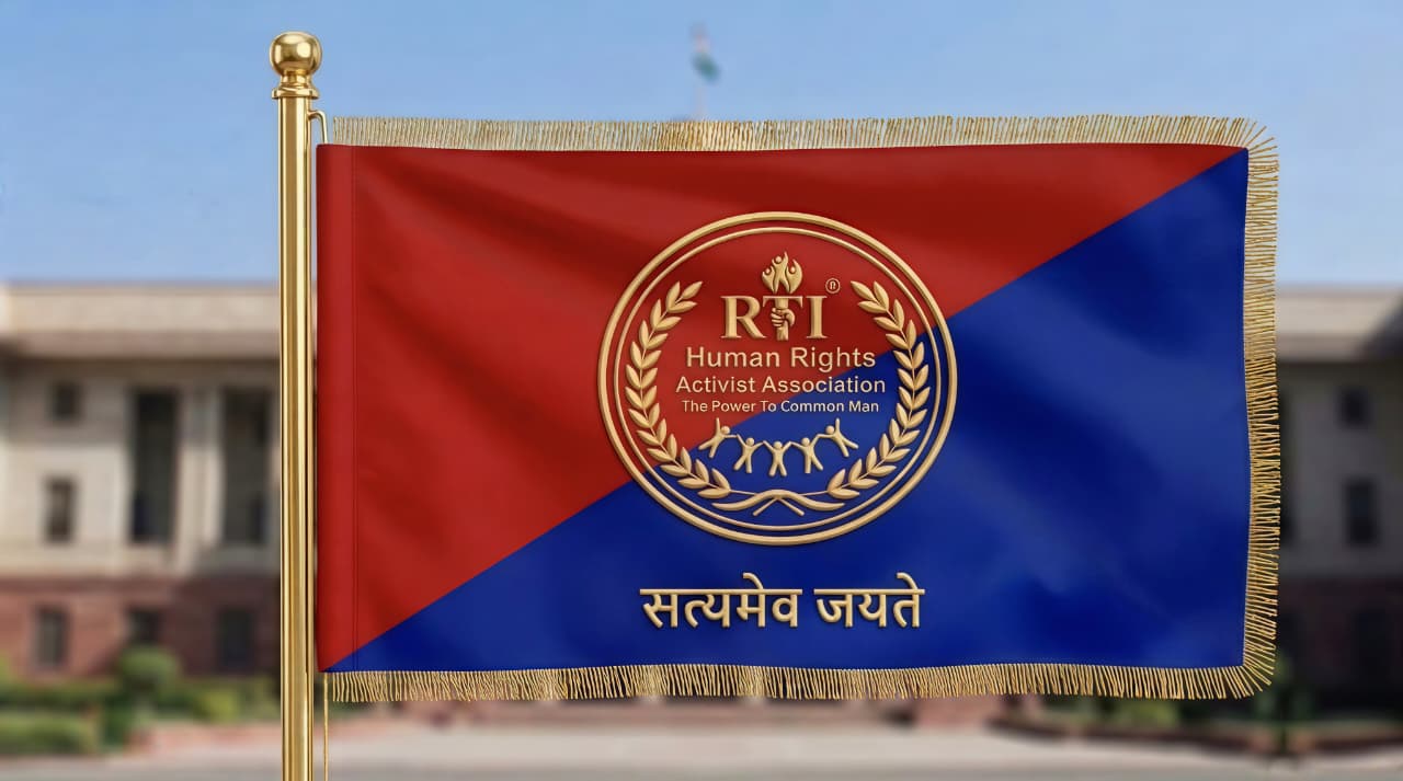 आरटीआय ह्यूमन राइट्स एक्टिविस्ट असोसिएशन –   2026–27 वर्षाचा सर्वसमावेशक कृती आराखडा -NATIONAL PRESIDENT