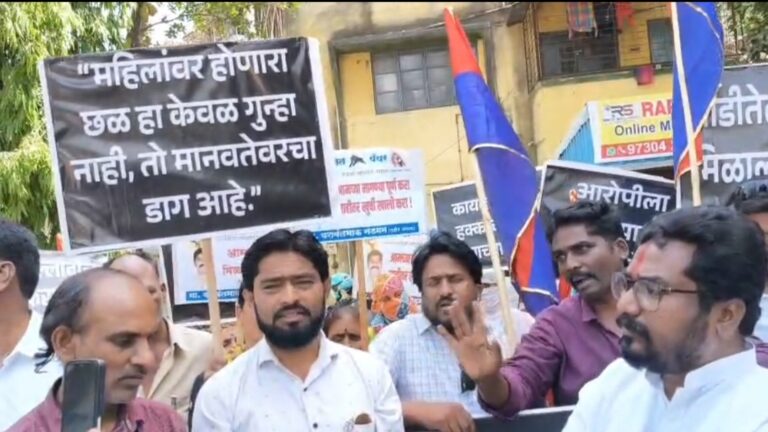 अँड.सुनील माने याच्यावर कठोर कारवाई करून ॲट्रॉसिटी गुन्हा दाखल करावा ?